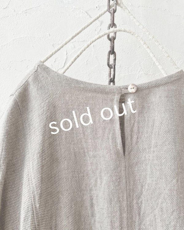 画像11: MARCHE' DE SOEUR/サイドタックワンピース・ベージュ (11)