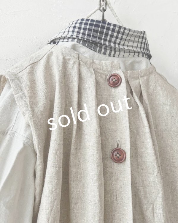 画像6: MARCHE' DE SOEUR/ファーマーズタブリエ・生成り (6)