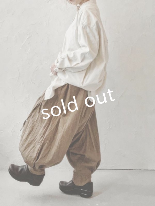 画像12: MARCHE' DE SOEUR/王様パンツ・生成り (12)