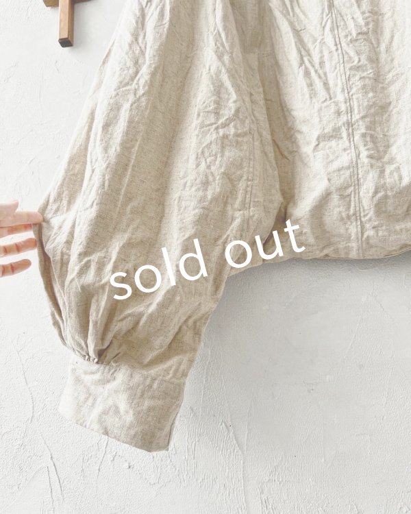 画像3: MARCHE' DE SOEUR/王様パンツ・生成り (3)