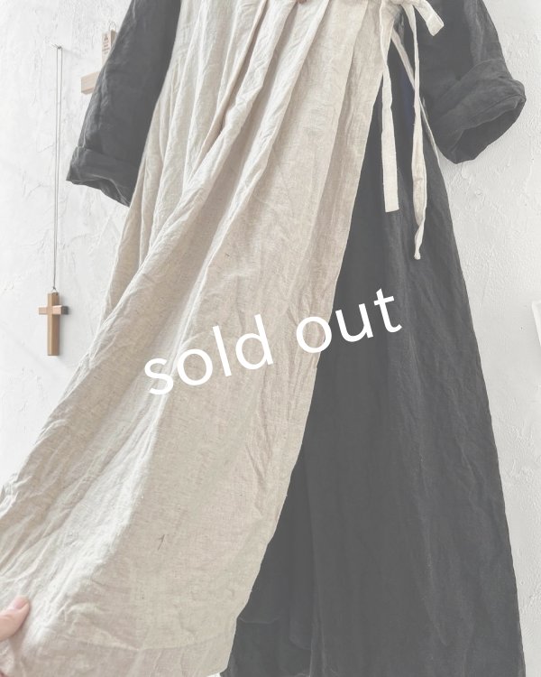 画像5: MARCHE' DE SOEUR／タブリエワンピース・生成り (5)