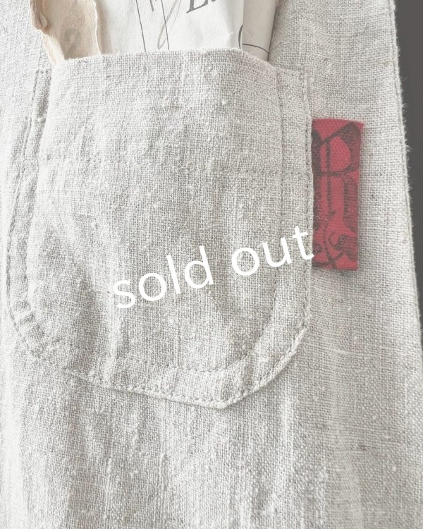 画像6: MARCHE' DE SOEUR／タブリエワンピース・生成り (6)
