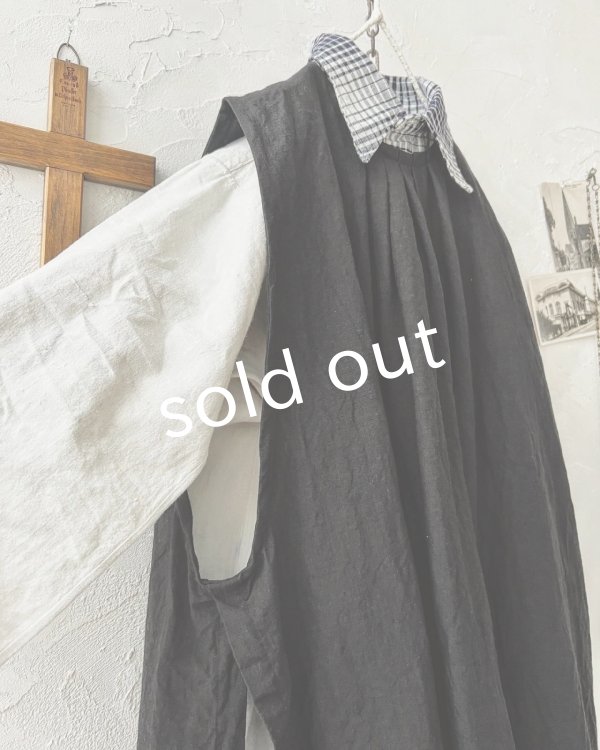 画像4: MARCHE' DE SOEUR/ファーマーズタブリエ・黒 (4)