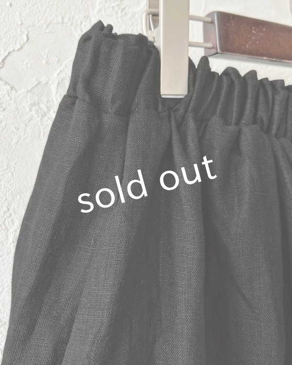 画像5: MARCHE' DE SOEUR／ミュゲットパンツ・黒 (5)