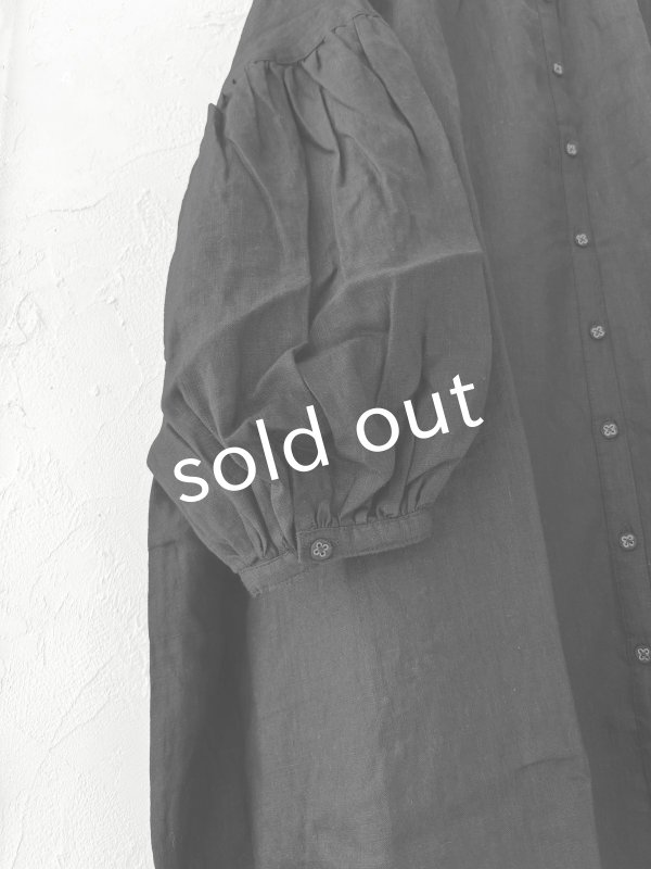 画像8: ubasoku/ヨークフリルワンピース・黒 (8)