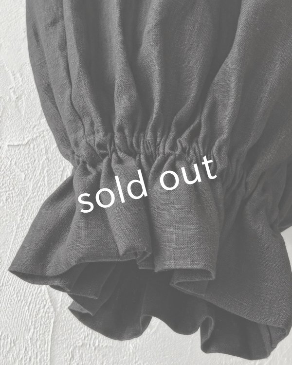 画像6: MARCHE' DE SOEUR／ミュゲットパンツ・黒 (6)