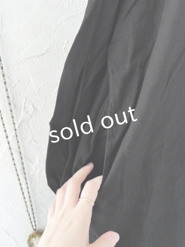 画像9: ubasoku/ヨークフリルワンピース・黒 (9)