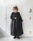 画像3: ubasoku/ヨークフリルワンピース・黒 (3)