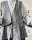 画像11: MAGALI /カシュクールジレ・アッシュグレー (11)