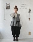 画像8: MAGALI /カシュクールジレ・アッシュグレー (8)