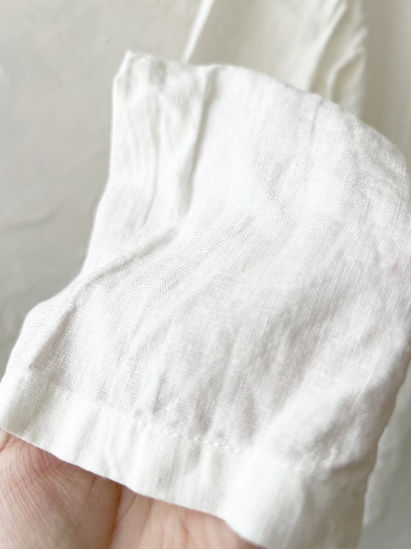 画像6: seasew./フレンチリネンヘンリーネックプルオーバー・オフ (6)