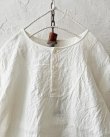画像2: seasew.／フレンチリネンヘンリーネックプルオーバー・オフ (2)