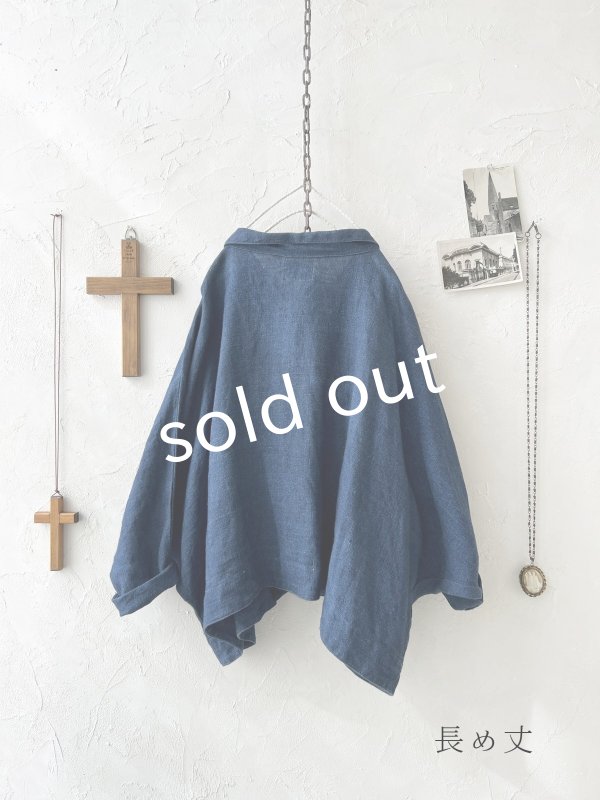 画像14: Libera&Capricciosa／インディゴドルマンジャケット（2 size） (14)