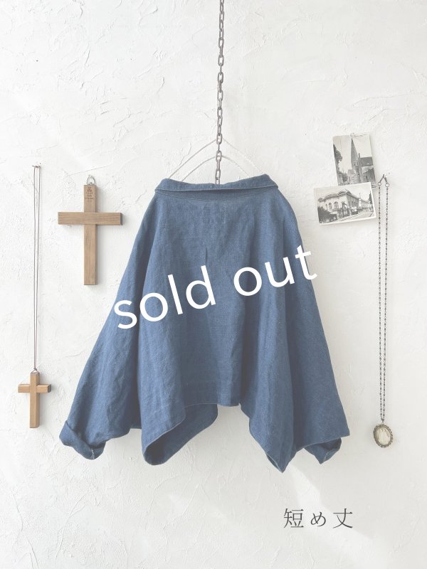 画像11: Libera&Capricciosa／インディゴドルマンジャケット（2 size） (11)