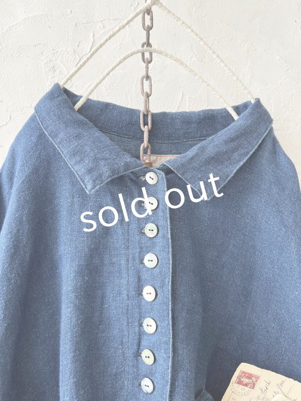 画像5: Libera&Capricciosa／インディゴドルマンジャケット（2 size） (5)