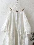画像2: SO／２wayギャザーワンピース・オフホワイト (2)