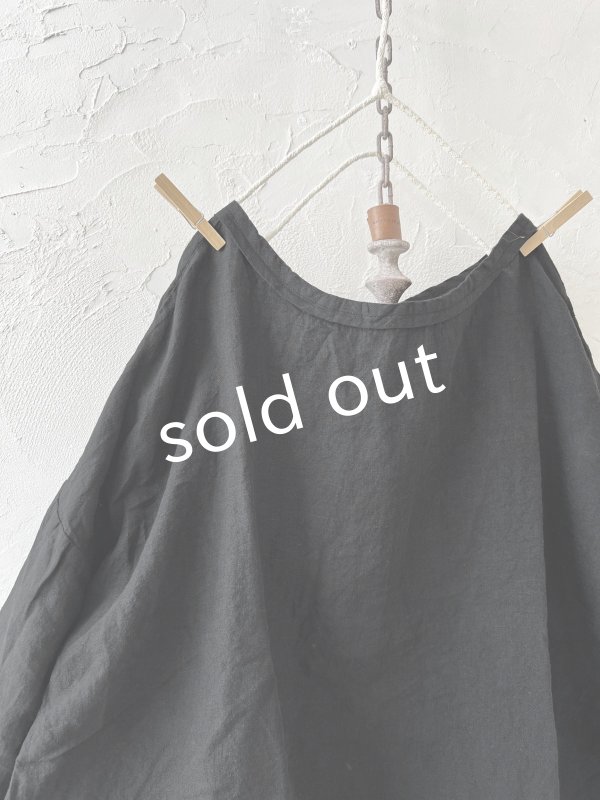 画像2: SO／太パイピング衿プルオーバー・ブラック (2)