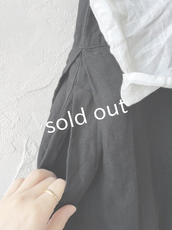 画像5: SO／Vネックジャンパースカート・ブラック (5)