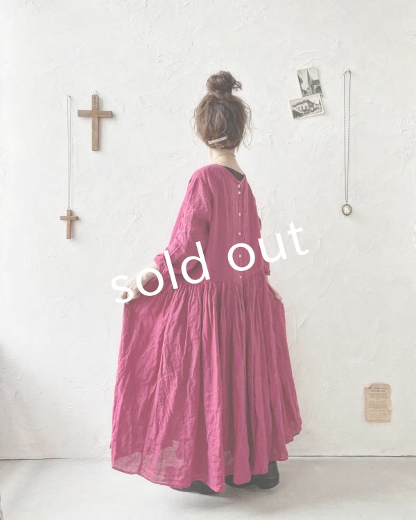 画像9: SO／２wayギャザーワンピース・オフホワイト (9)