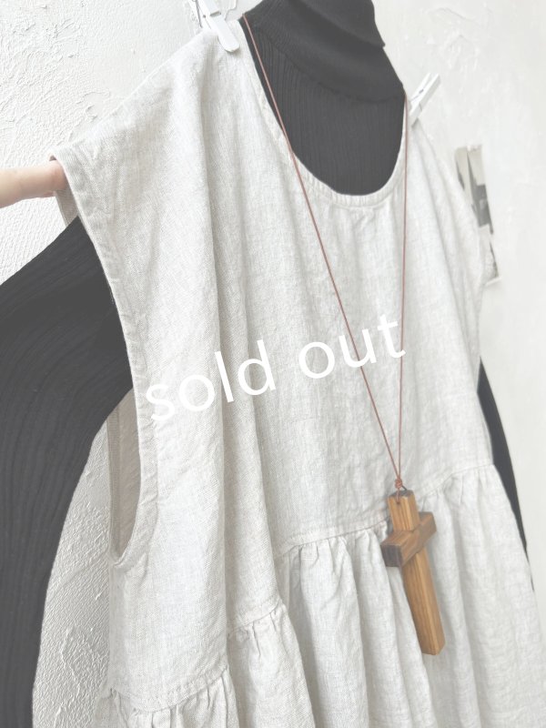 画像7: 08mab/ノースリーブワンピース・ミントグリーン (7)