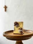 画像3: toromeco／”tsubuto” スフレスパンコールのイヤリング・ブラウンレッド (3)