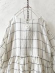 画像9: 08mab/ギャザーワンピース・白ウインドウペン (9)