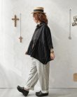 画像9: 08mab/シャンブレーリネンプルオーバー・黒 (9)