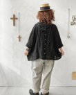 画像8: 08mab/シャンブレーリネンプルオーバー・黒 (8)