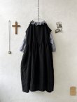 画像6: 08mab/ノースリーブワンピース・黒 (6)