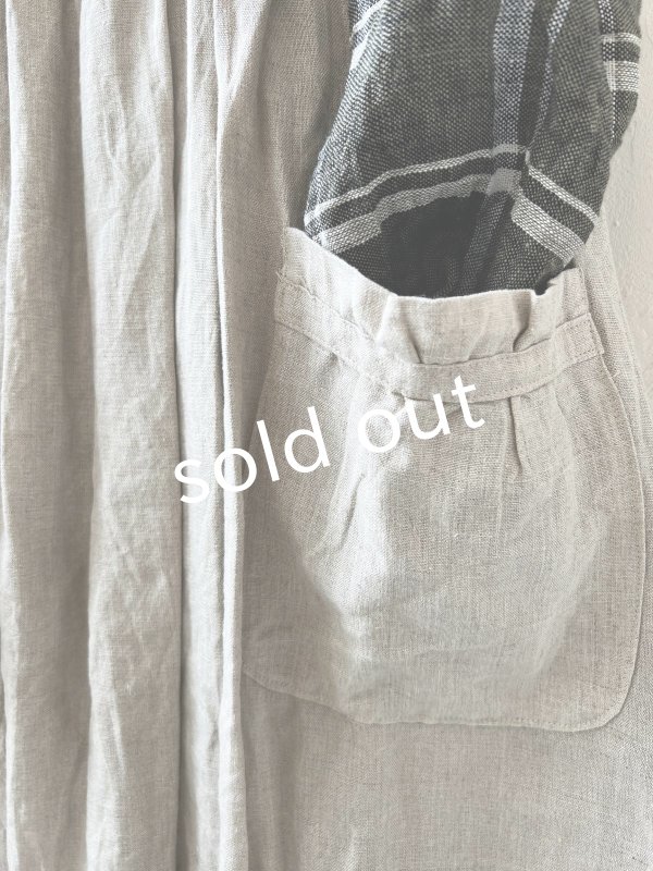 画像4: Avenue/後ろりぼんジャンパースカート・生成り (4)