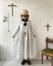 画像11: 08mab/ギャザーワンピース・黒ウインドウペン (11)
