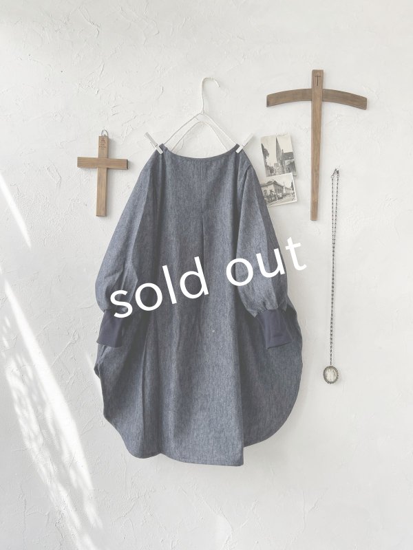 画像6: Branch m'／デニムチュニック・ネイビー (6)