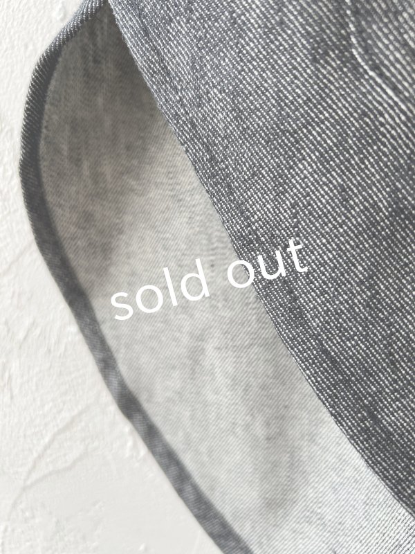 画像7: Branch m'/デニムチュニック・ブラック (7)