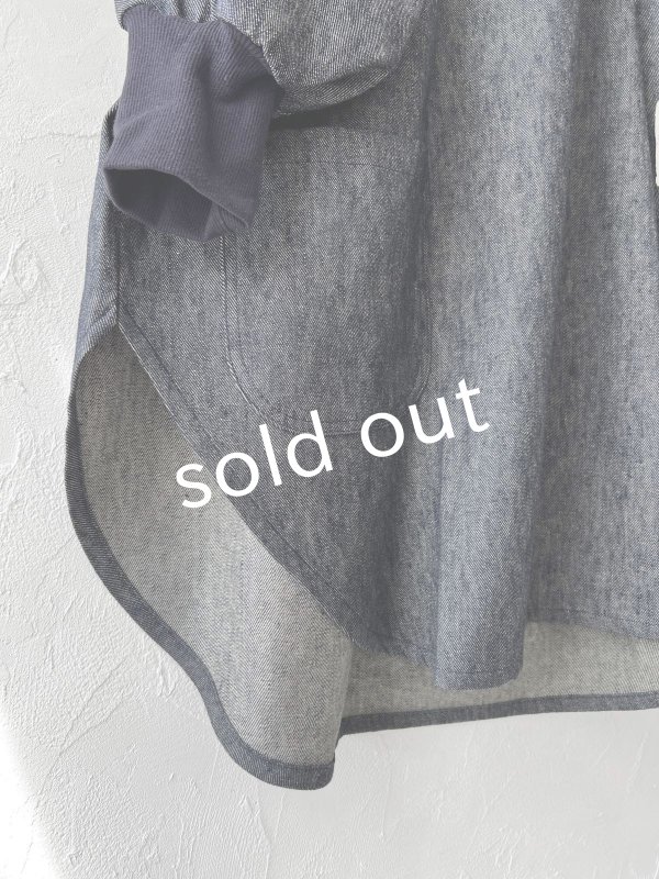 画像5: Branch m'／デニムチュニック・ネイビー (5)