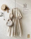 画像1: MARCHE' DE SOEUR／ブルターニュのワンピース・ミルク×生成り刺繍 (1)