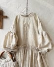 画像3: MARCHE' DE SOEUR／ブルターニュのワンピース・ミルク×生成り刺繍 (3)