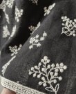 画像8: MARCHE' DE SOEUR／ブルターニュのワンピース・ココアベージュ×黒刺繍 (8)