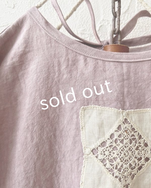 画像6: MARCHE' DE SOEUR／ブルターニュのワンピース・ピンク (6)