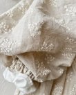 画像6: MARCHE' DE SOEUR／ブルターニュのワンピース・ミルク×生成り刺繍 (6)