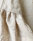 画像9: MARCHE' DE SOEUR／ブルターニュのワンピース・ミルク×生成り刺繍 (9)