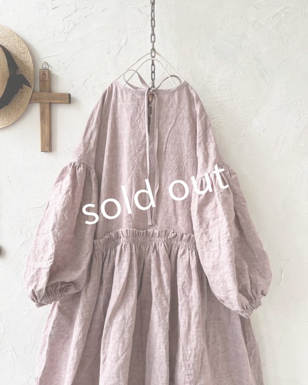 画像11: MARCHE' DE SOEUR／ブルターニュのワンピース・ピンク (11)