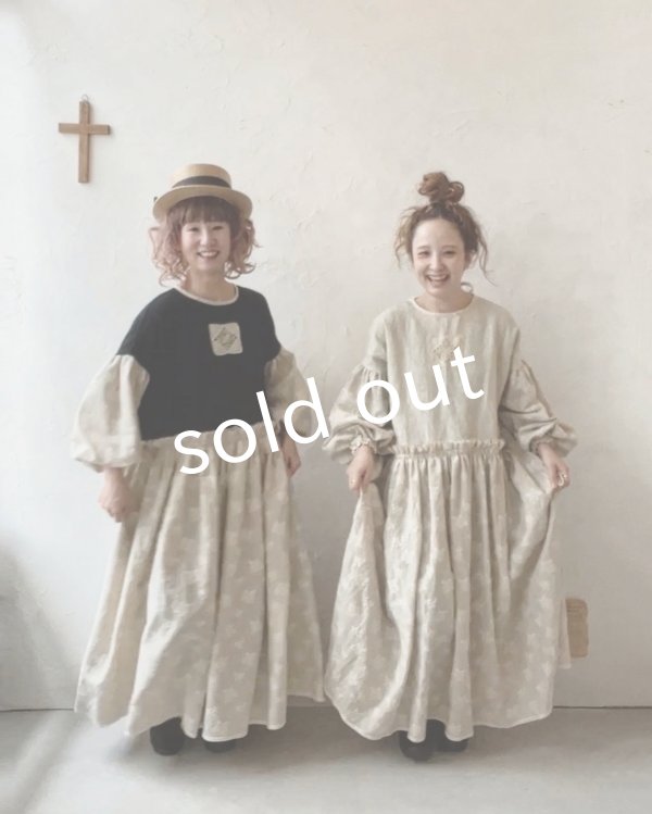 画像12: MARCHE' DE SOEUR／ブルターニュのワンピース・ピンク (12)