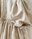 画像8: MARCHE' DE SOEUR／ブルターニュのワンピース・ミルク×生成り刺繍 (8)