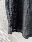 画像3: seasew.／ボイルワッシャータンクトップ ・ブラック (3)