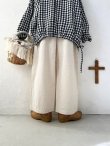 画像4: seasew.／コットンヘンプタックパンツ・生成り (4)