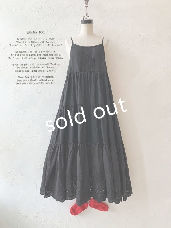 画像8: manoamano/レースティアードペチコートキャミ (8)