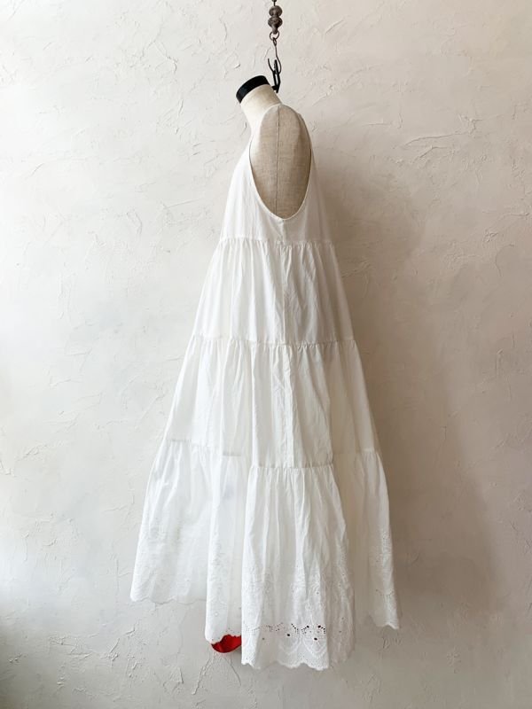 画像5: manoamano/レースティアードペチコートキャミ・オフ (5)