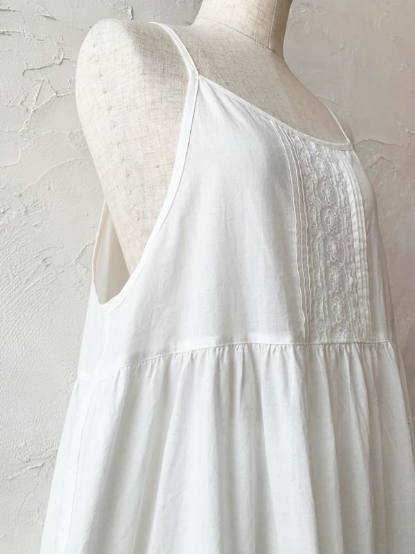 画像7: manoamano/レースティアードペチコートキャミ・オフ (7)