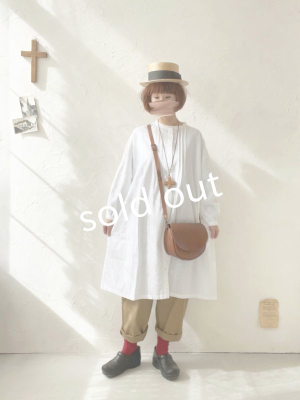 画像10: Branch m'/タックシャツチュニック・オフ (10)