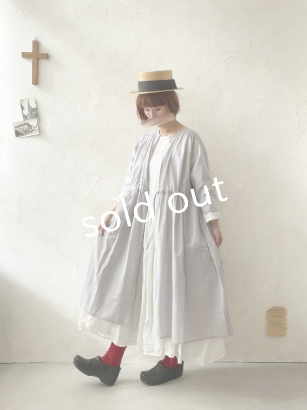 画像8: Branch m'/ドロスト羽織ワンピース・ラベンダー (8)